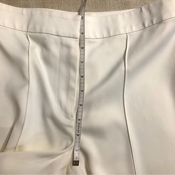 Danielle Frankel Silk Crepe Trouser Pants - Picture 9 of 16